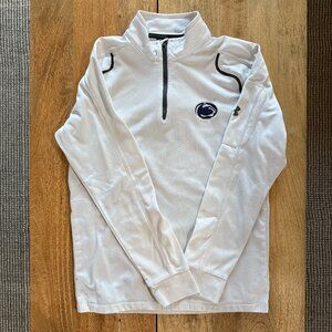 Under Armour Unisex Cold Gear Fitted Penn State Quarter Zip - Size Small